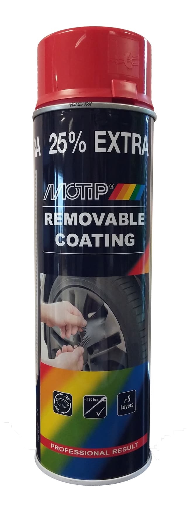 MOTIP MOTIP REMOVABLE COATING ROOD 500ML (1ST)