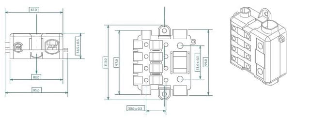 ZEKERINGHOUDER MEGA COMBI-POSITIES (1ST)